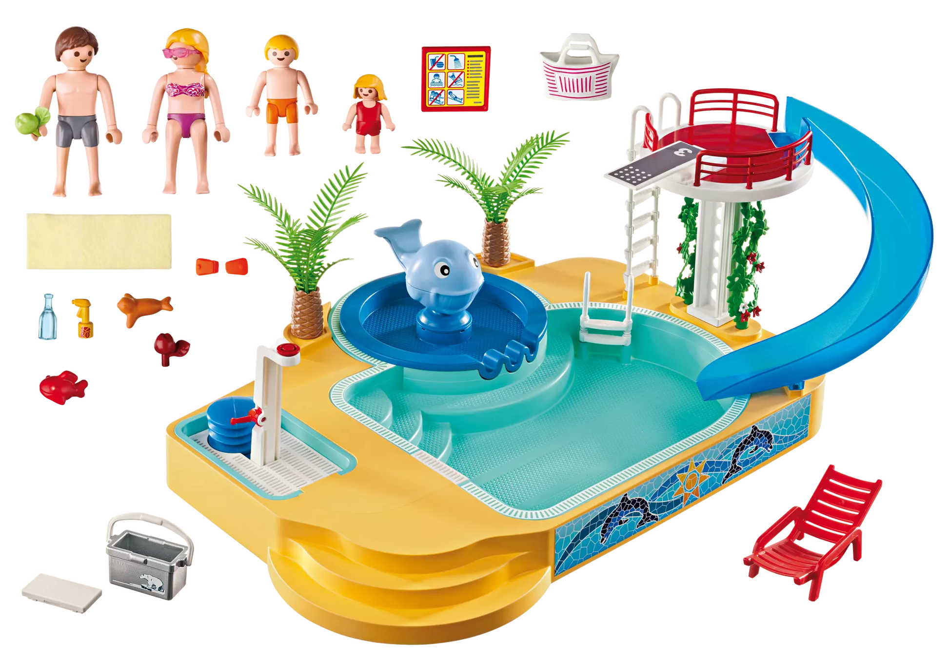 Playmobil 5433 Summer Fun Erlebnisbad mit Sprudel-Wal - plegobil