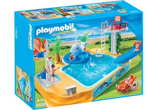 Playmobil 5433 Summer Fun Erlebnisbad mit Sprudel-Wal - plegobil