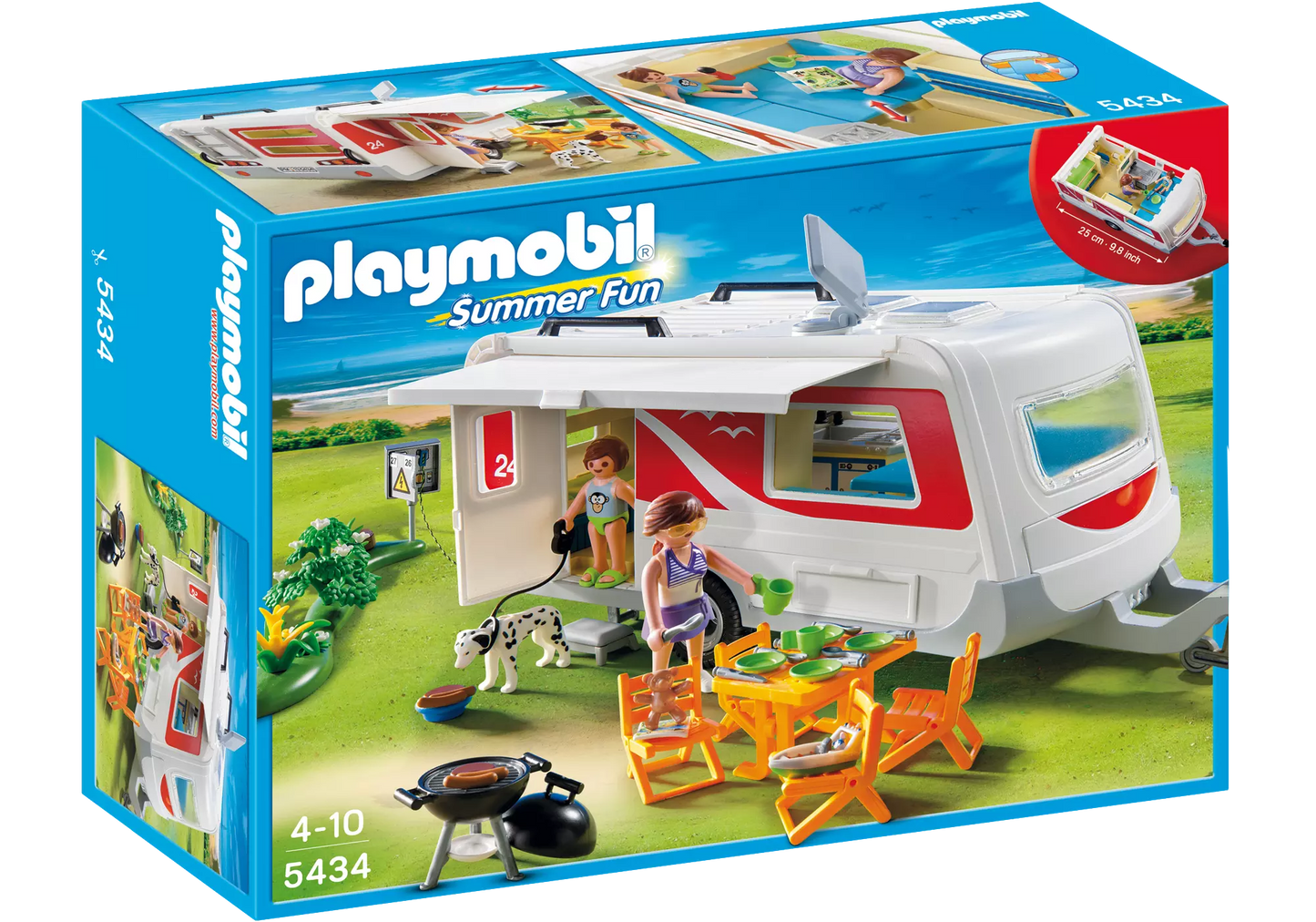 Playmobil 5434 Summer Fun Familien-Caravan - plegobil