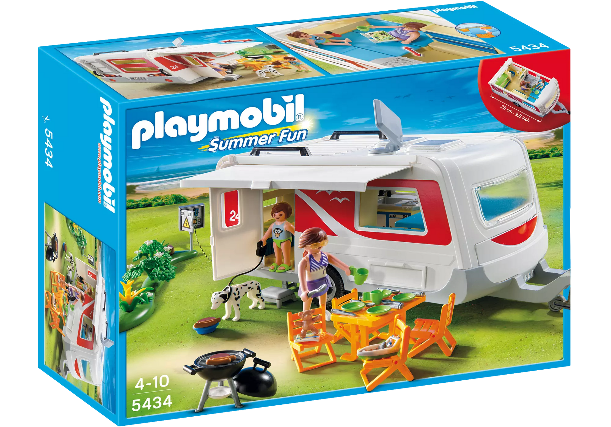Playmobil 5434 Summer Fun Familien-Caravan - plegobil