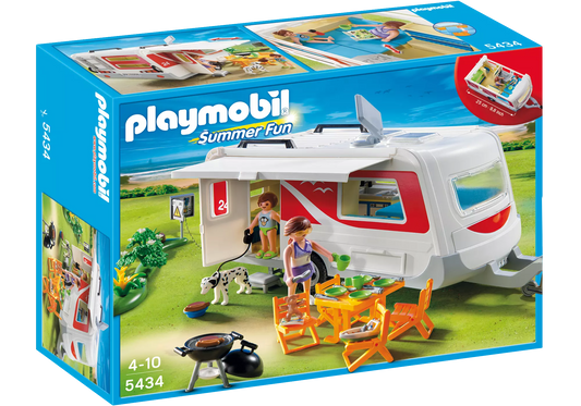 Playmobil 5434 Summer Fun Familien-Caravan - plegobil