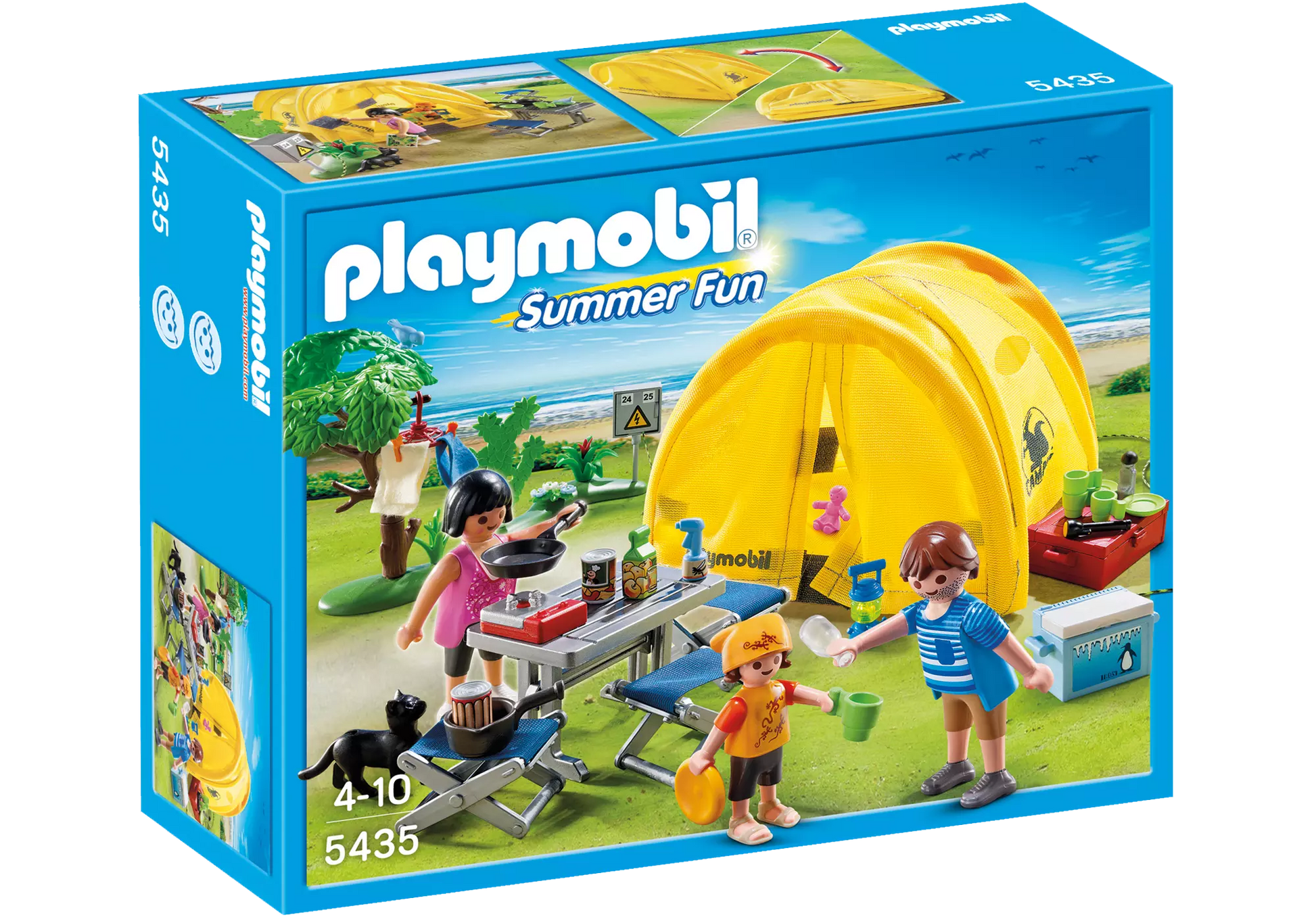 Playmobil 5435 Summer Fun Familien-Camping - plegobil