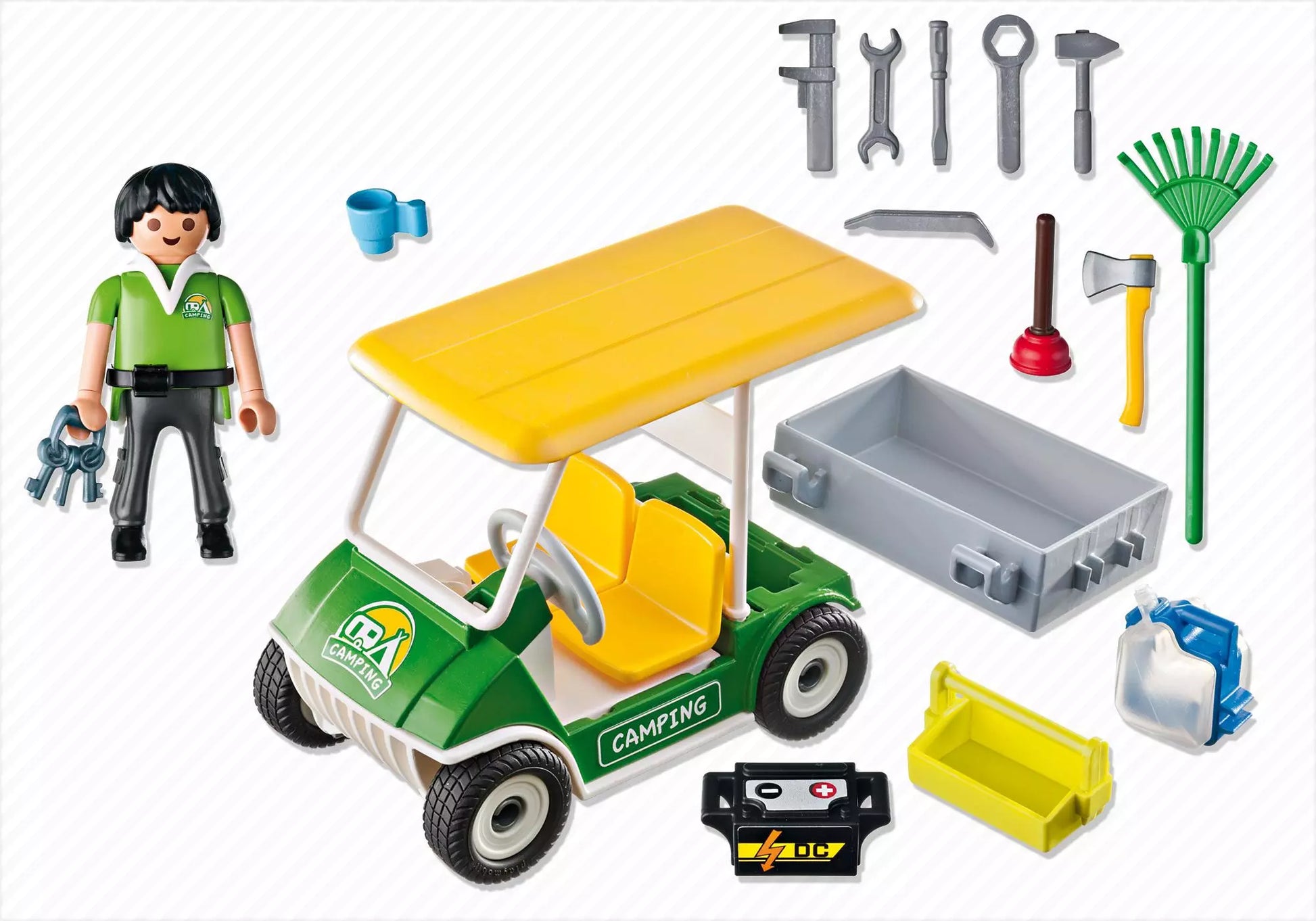 Playmobil 5437 Summer Fun Campingplatz-Servicefahrzeug - plegobil