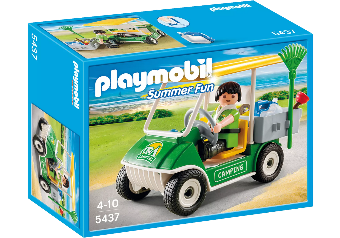 Playmobil 5437 Summer Fun Campingplatz-Servicefahrzeug - plegobil
