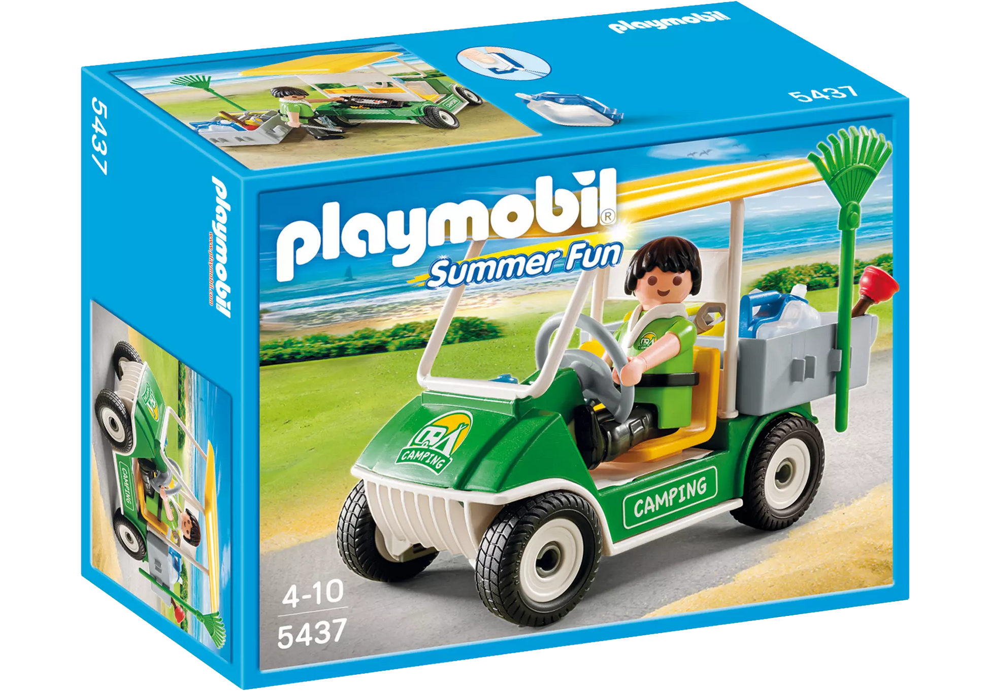 Playmobil 5437 Summer Fun Campingplatz-Servicefahrzeug - plegobil
