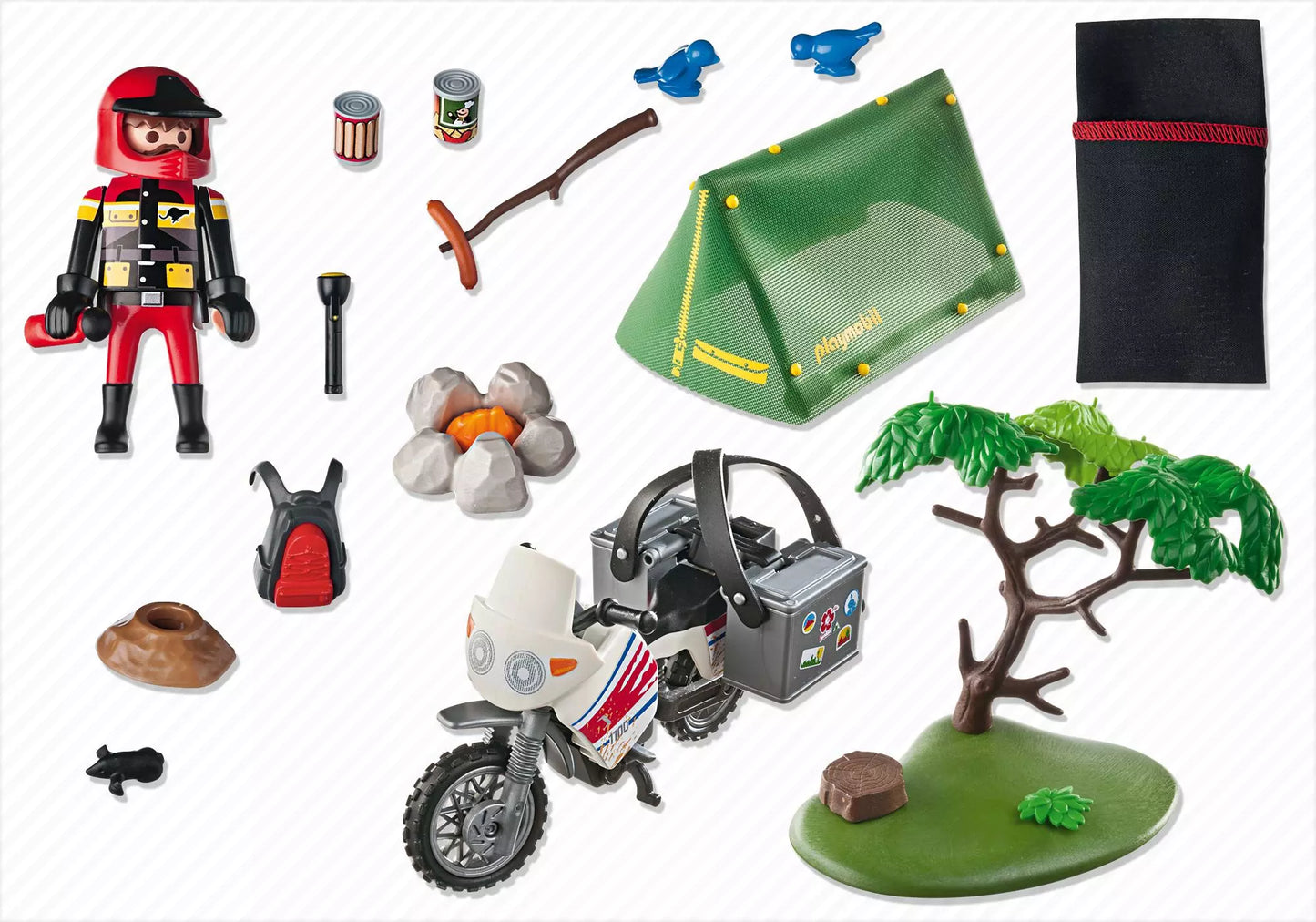 Playmobil 5438 Summer Fun Motorrad-Camper - plegobil