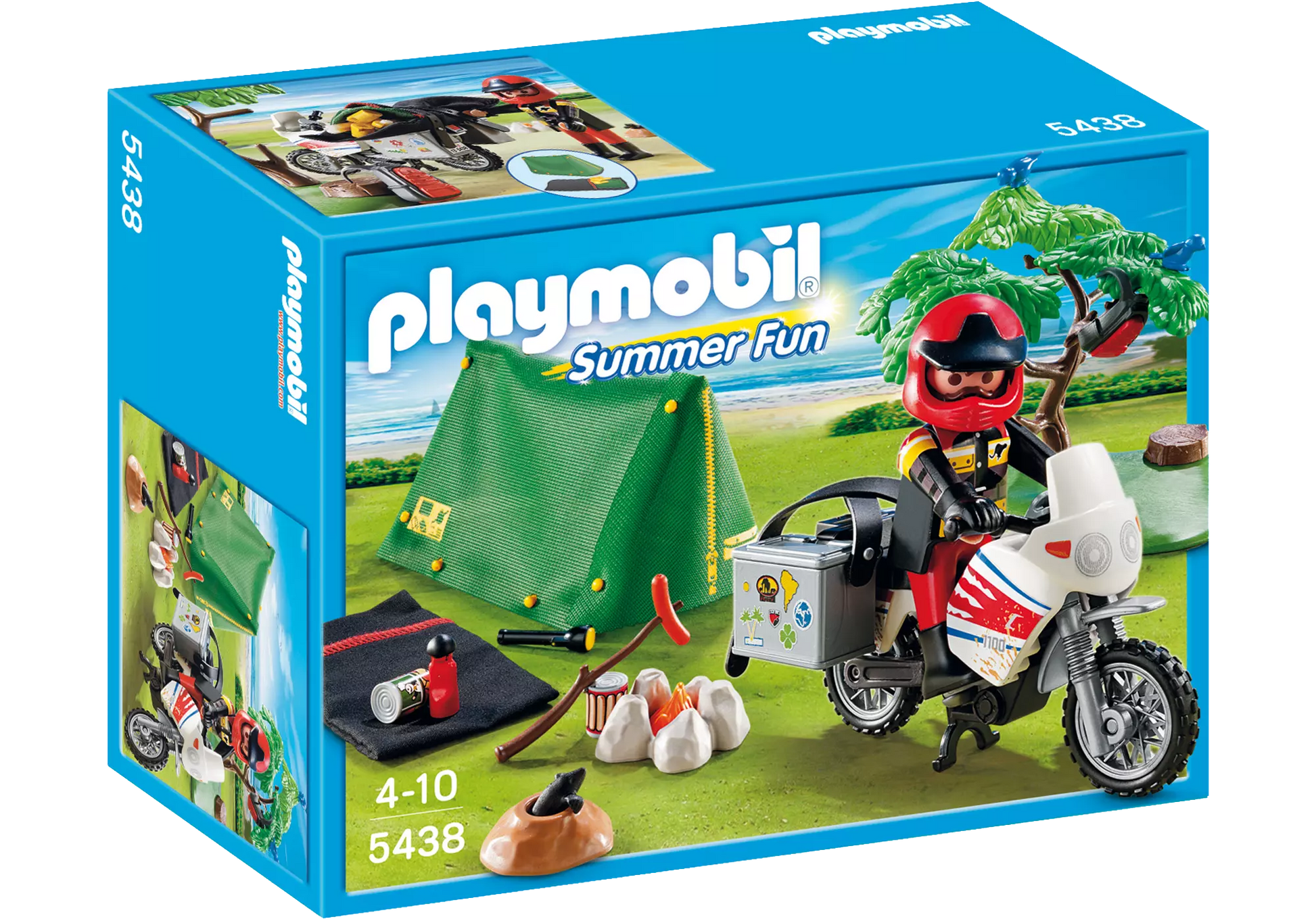 Playmobil 5438 Summer Fun Motorrad-Camper - plegobil