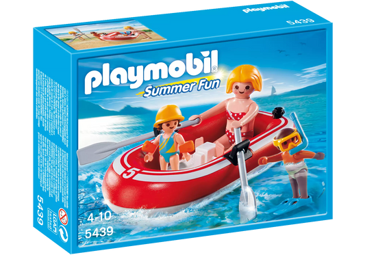Playmobil 5439 Summer Fun Urlauber mit Schlauchboot - plegobil