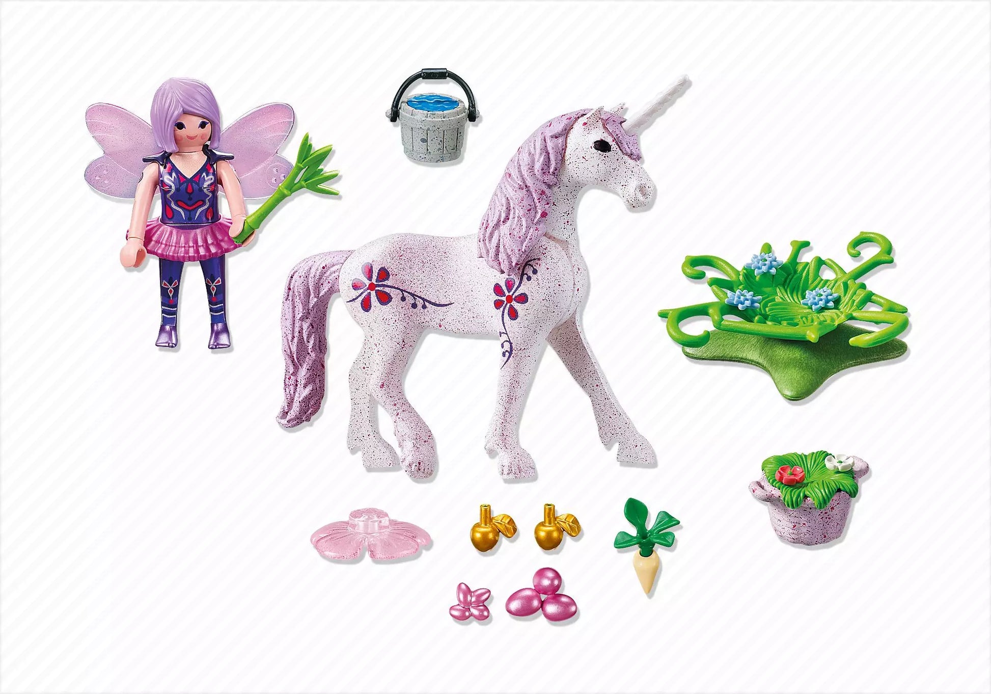 Playmobil 5440 Fairies Futter-Fee mit Einhorn Morgentau - plegobil