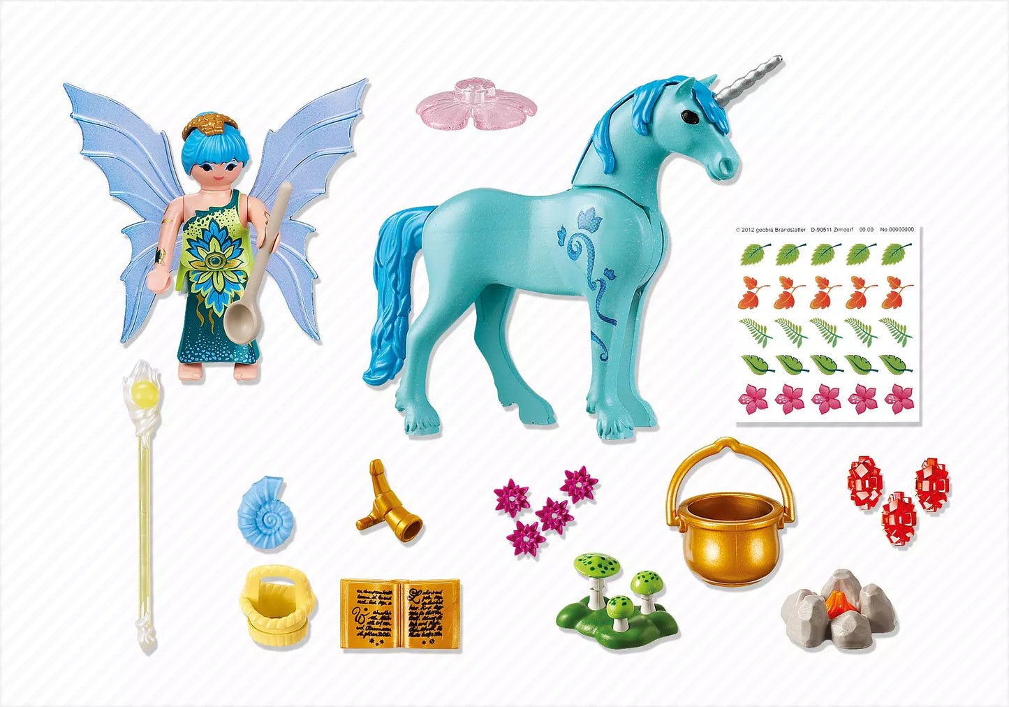Playmobil 5441 Fairies Heiler-Fee mit Einhorn Nachtsaphir - plegobil