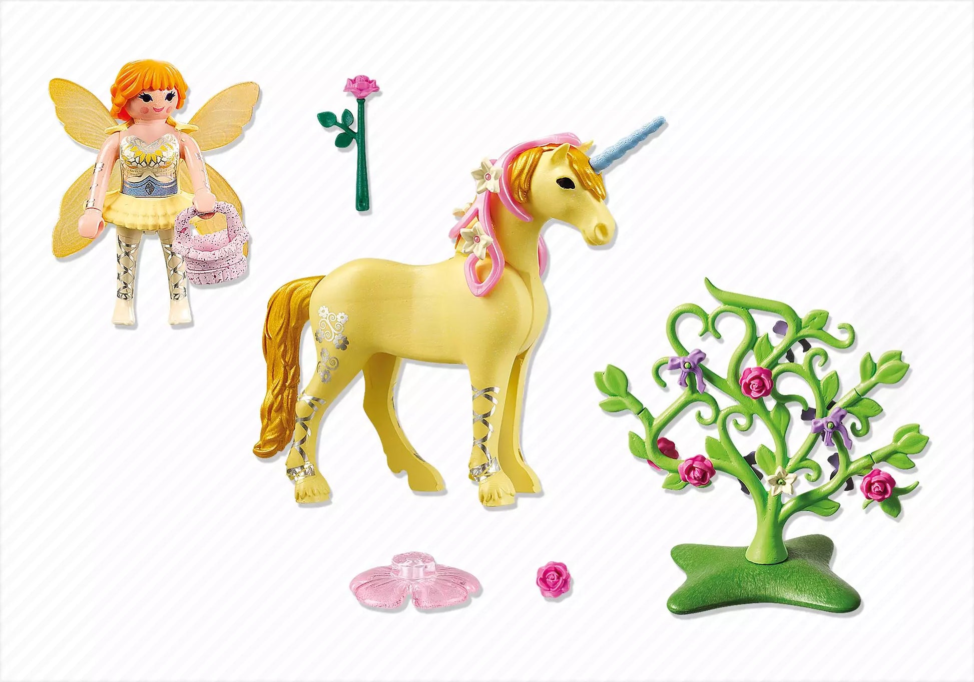 Playmobil 5442 Fairies Schmuck-Fee mit Einhorn Sonnenstrahl - plegobil