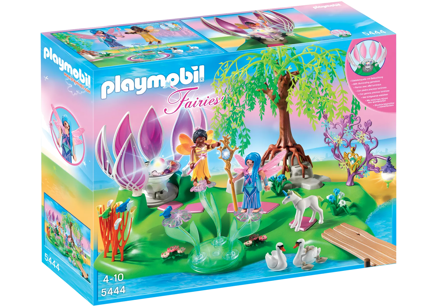Playmobil 5444 Fairies Feeninsel mit magischer Edelsteinquelle - plegobil