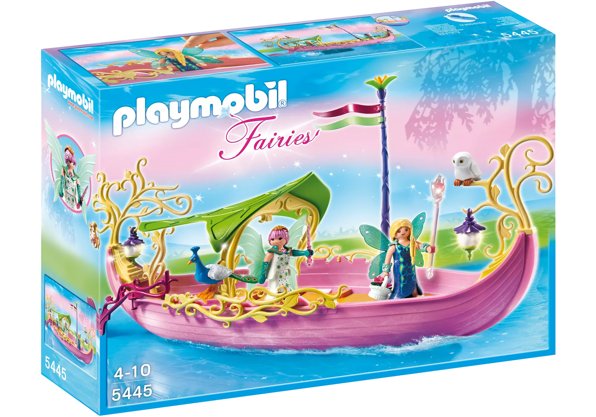 Playmobil 5445 Fairies Prunkschiff der Feenkönigin - plegobil