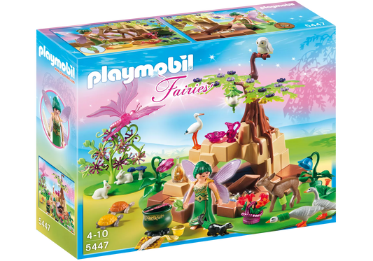 Playmobil 5447 Fairies Zaubertrankfee Elixia im Tierwäldchen - plegobil