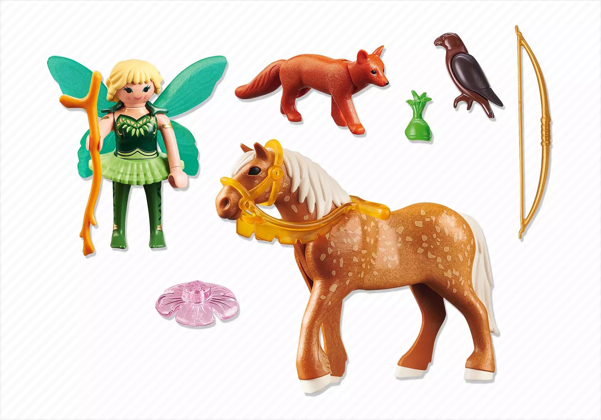 Playmobil 5448 Fairies Waldfee Diana mit Mondpferd - plegobil