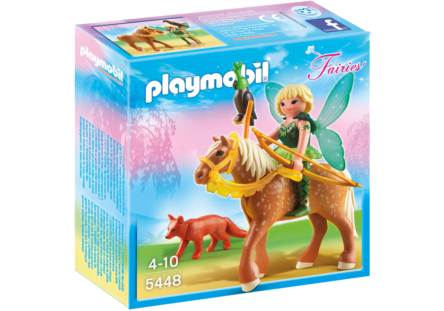 Playmobil 5448 Fairies Waldfee Diana mit Mondpferd - plegobil