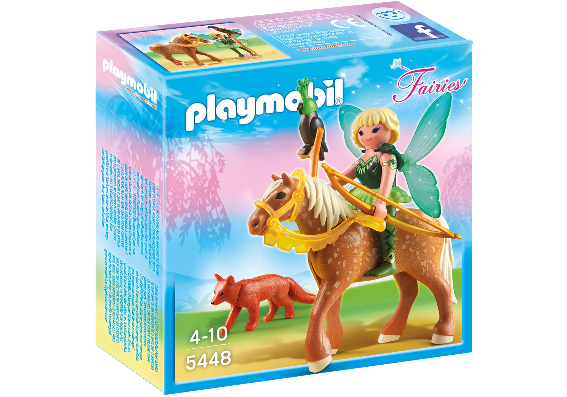 Playmobil 5448 Fairies Waldfee Diana mit Mondpferd - plegobil
