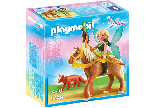 Playmobil 5448 Fairies Waldfee Diana mit Mondpferd - plegobil