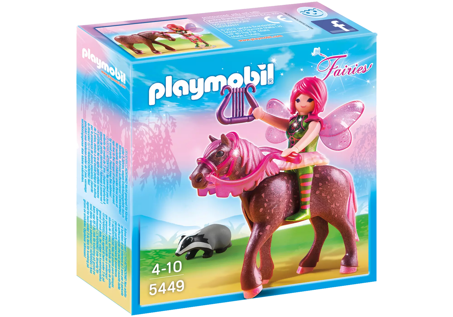 Playmobil 5449 Fairies Waldfee Surya mit Abendrotpferd - plegobil