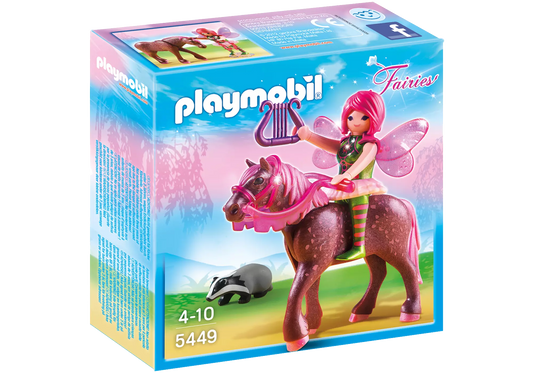 Playmobil 5449 Fairies Waldfee Surya mit Abendrotpferd - plegobil