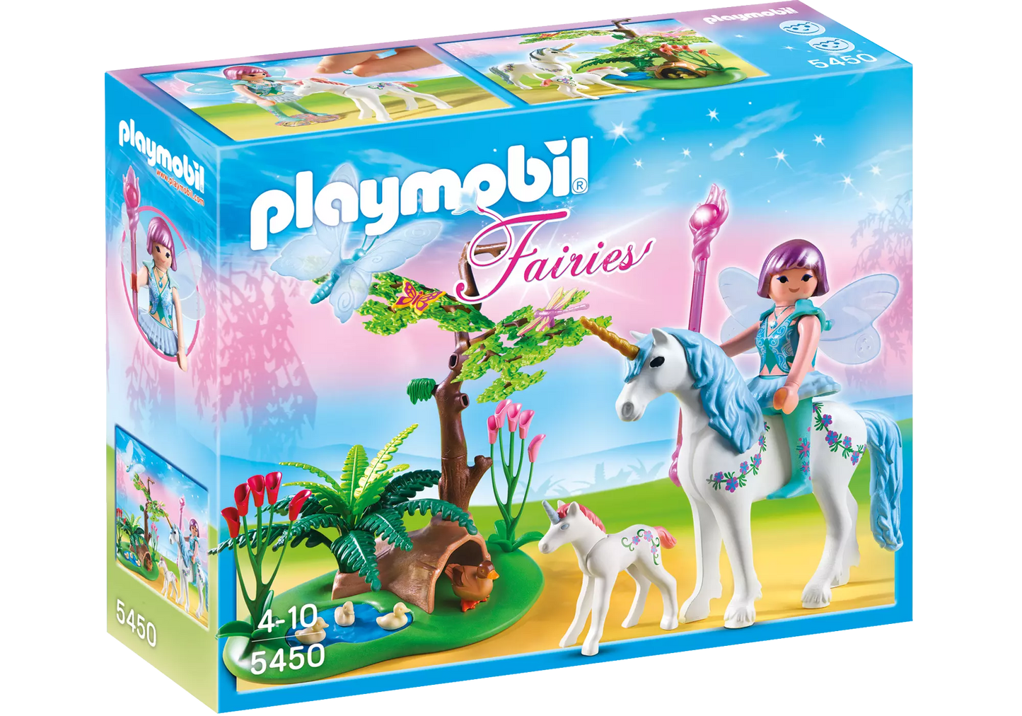 Playmobil 5450 Fairies Fee Aquarella auf der Einhorn-Lichtung - plegobil