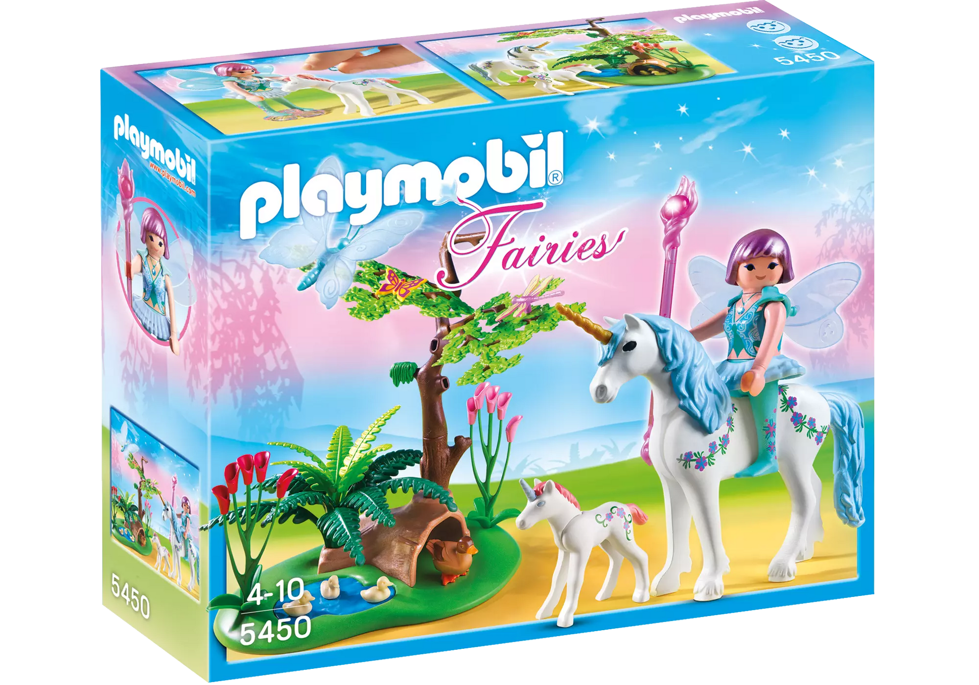 Playmobil 5450 Fairies Fee Aquarella auf der Einhorn-Lichtung - plegobil