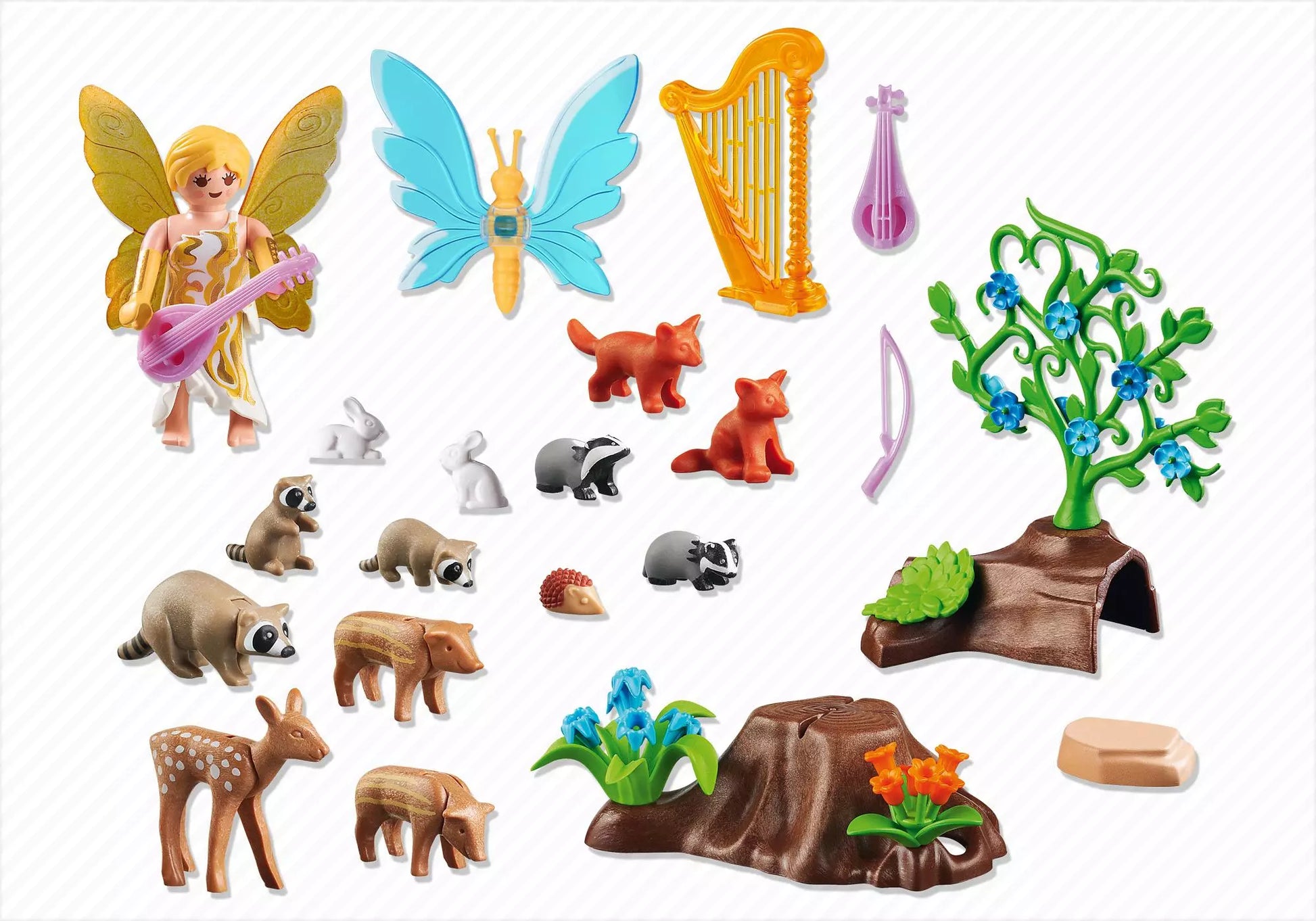 Playmobil 5451 Fairies Harfenfee beim Waldkonzert - plegobil