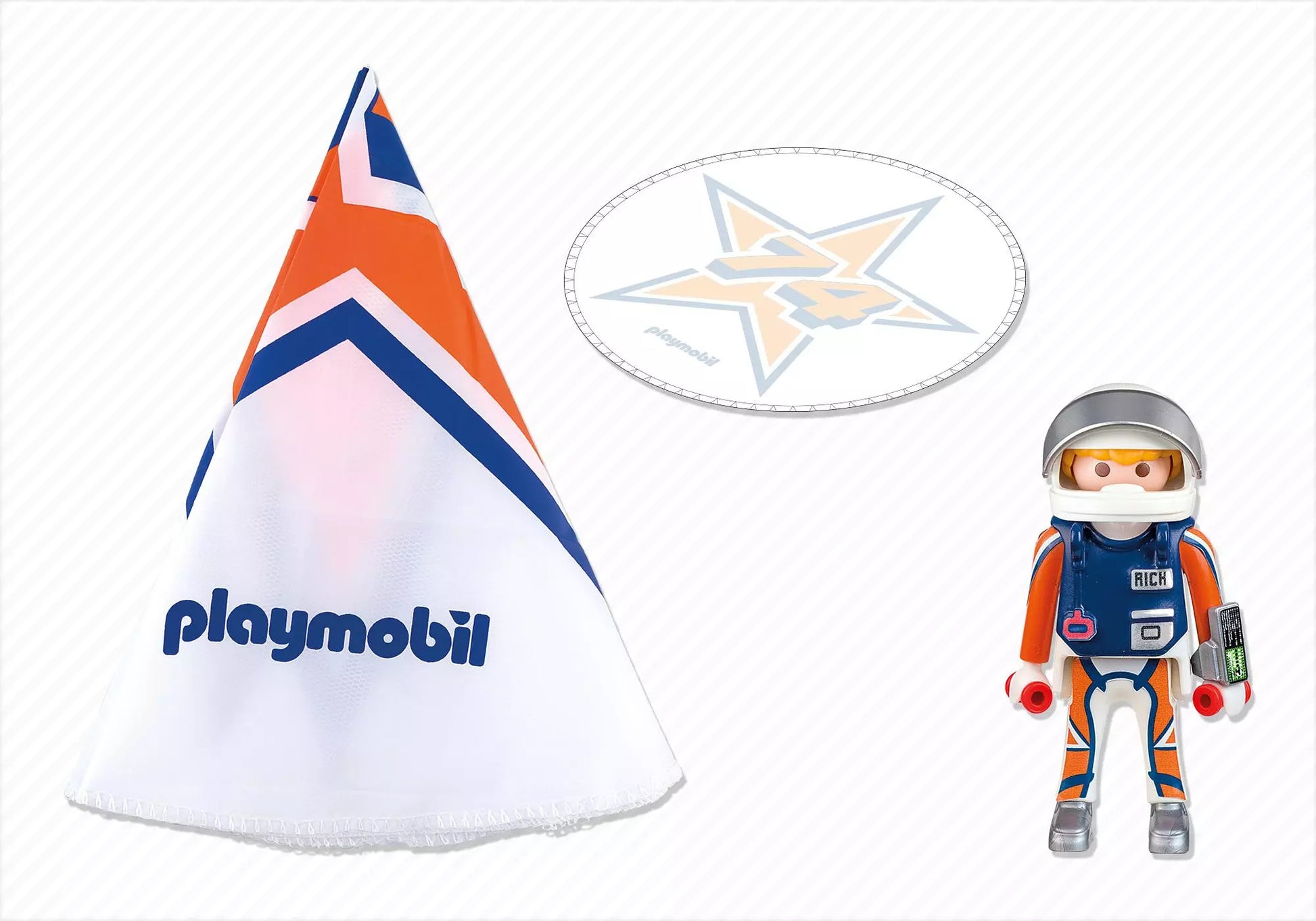 Playmobil 5455 Sports & Action Fallschirmspringer Rick - plegobil