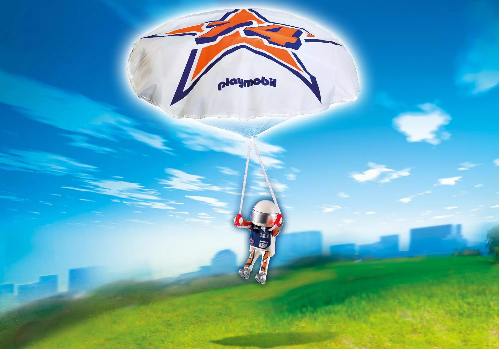 Playmobil 5455 Sports & Action Fallschirmspringer Rick - plegobil