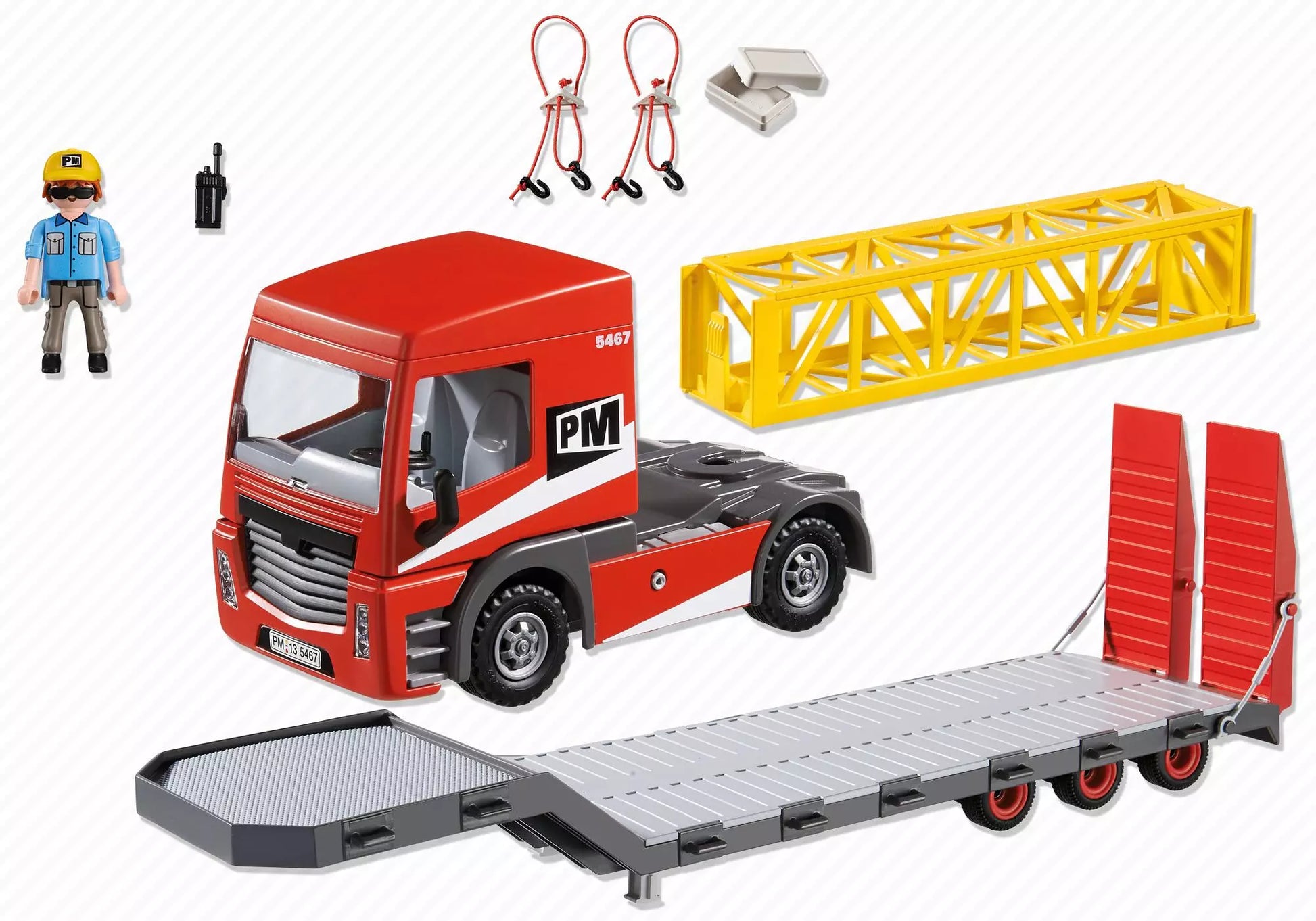 Playmobil 5467 City Action Schwertransporter - plegobil