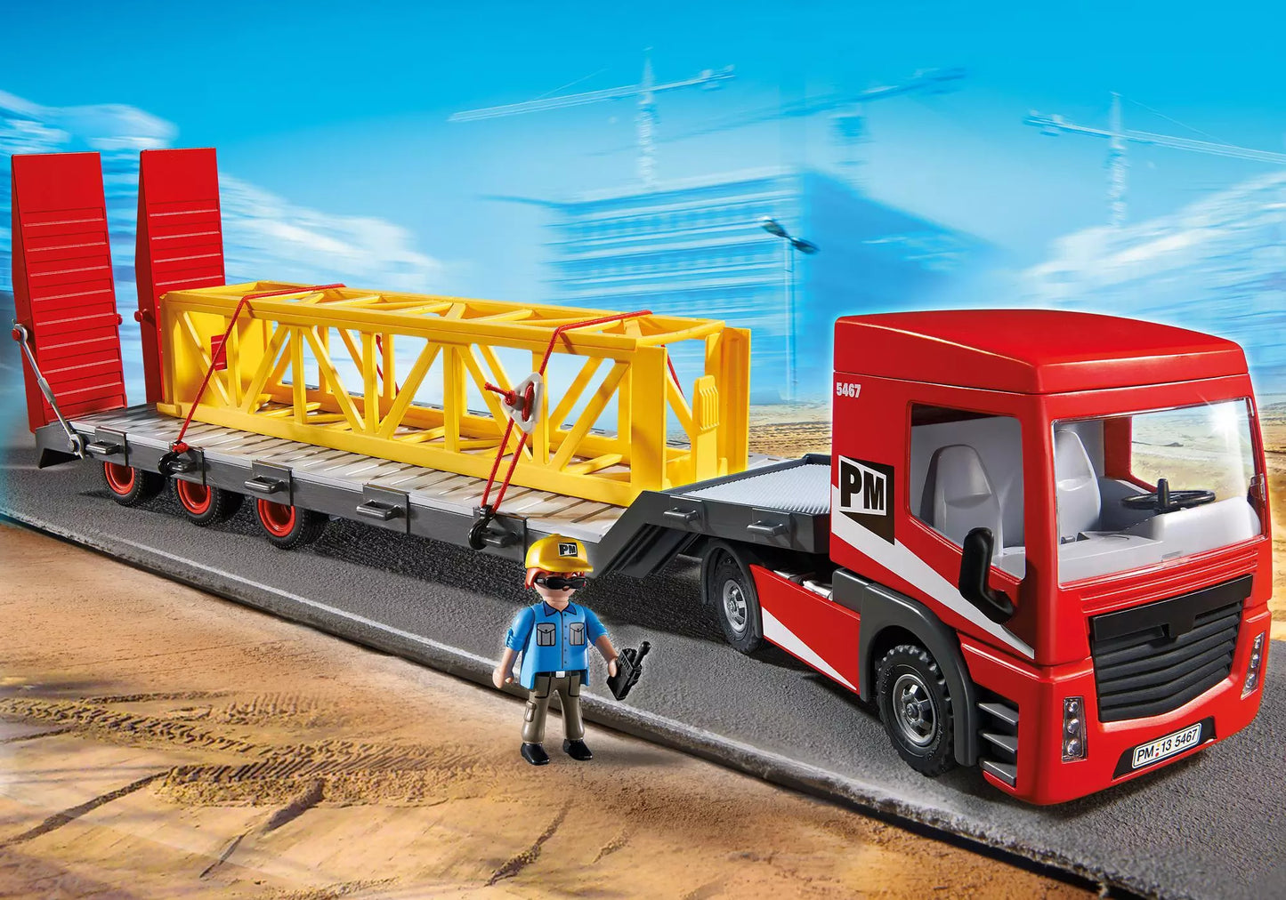 Playmobil 5467 City Action Schwertransporter - plegobil