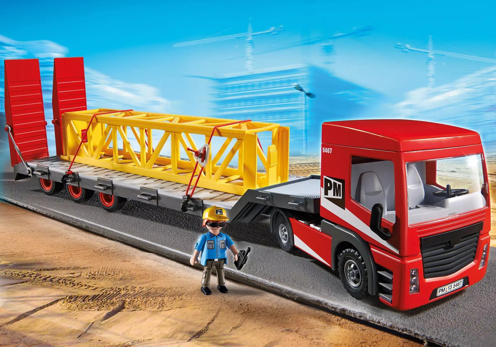 Playmobil 5467 City Action Schwertransporter - plegobil