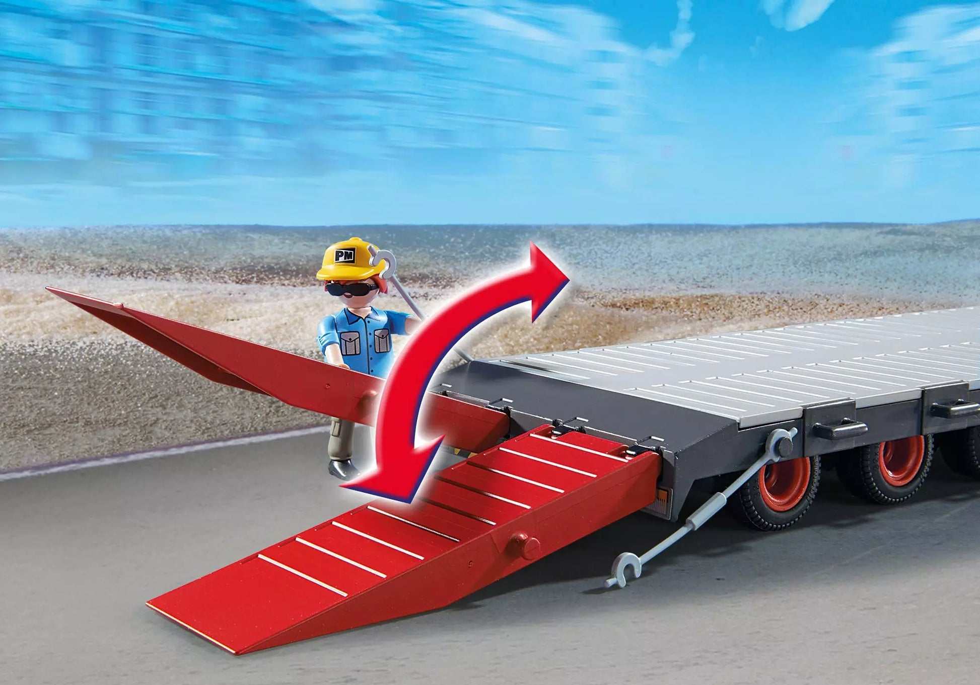 Playmobil 5467 City Action Schwertransporter - plegobil