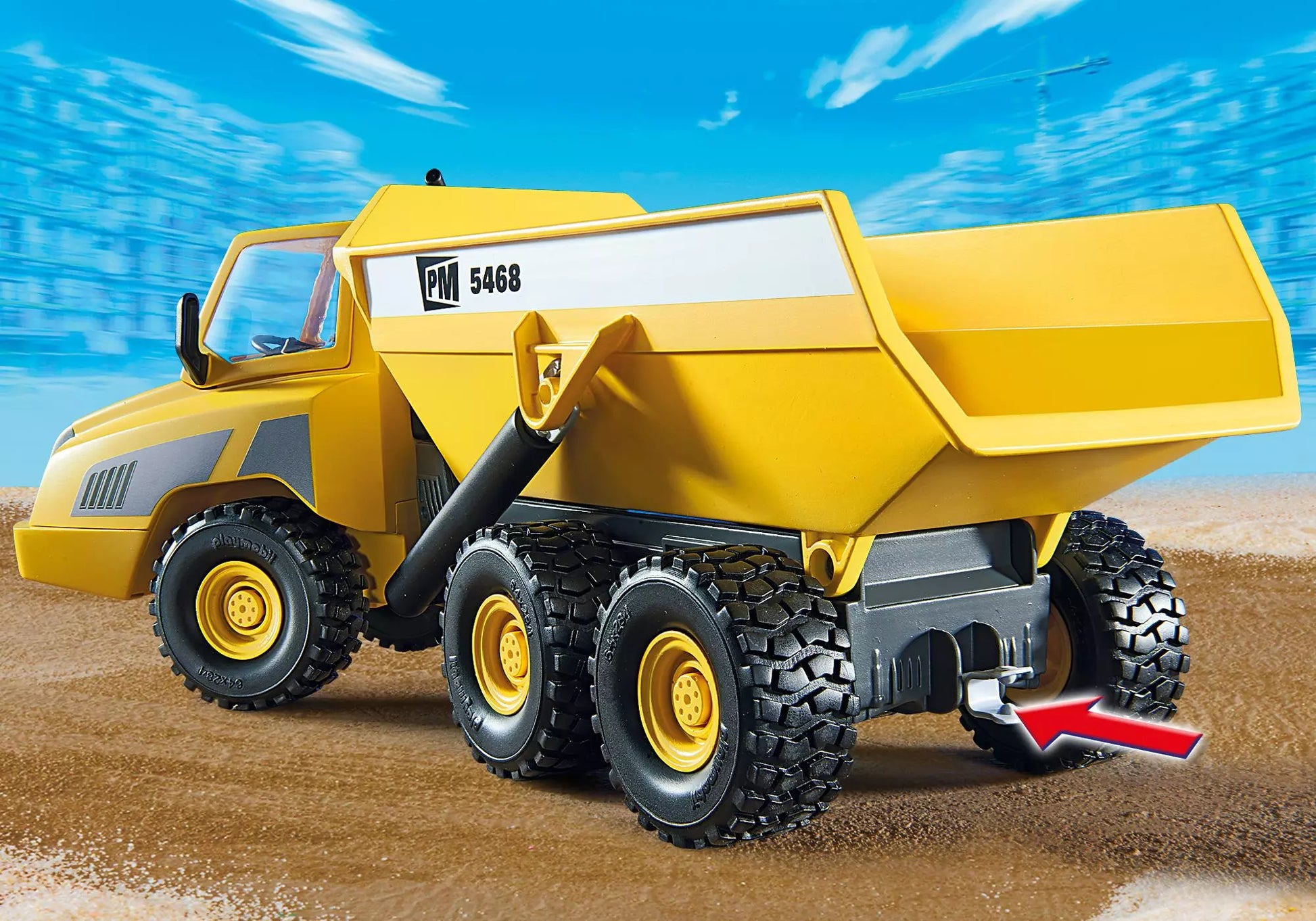 Playmobil 5468 City Action Riesendumper - plegobil