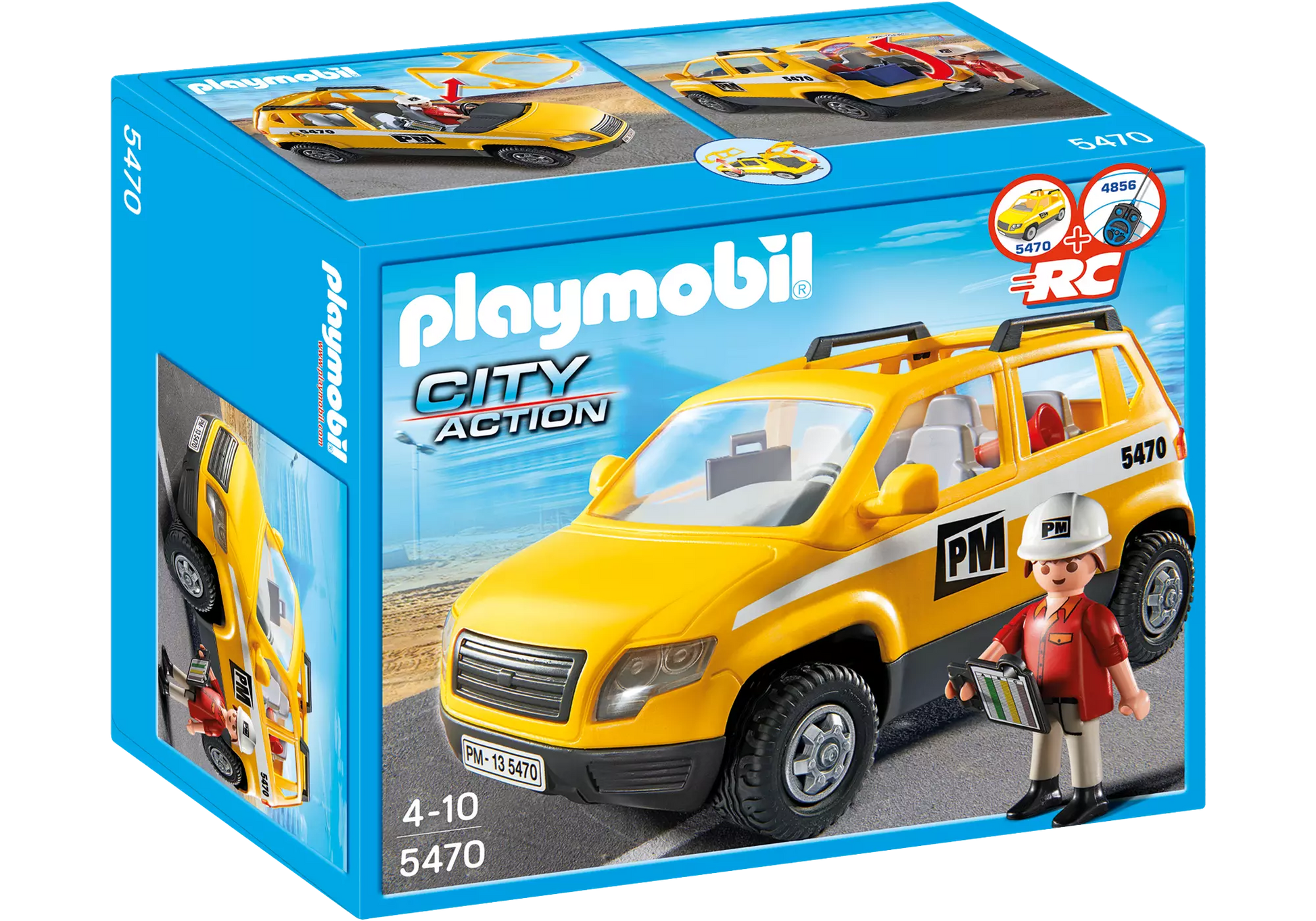 Playmobil 5470 City Action Bauleiterfahrzeug - plegobil