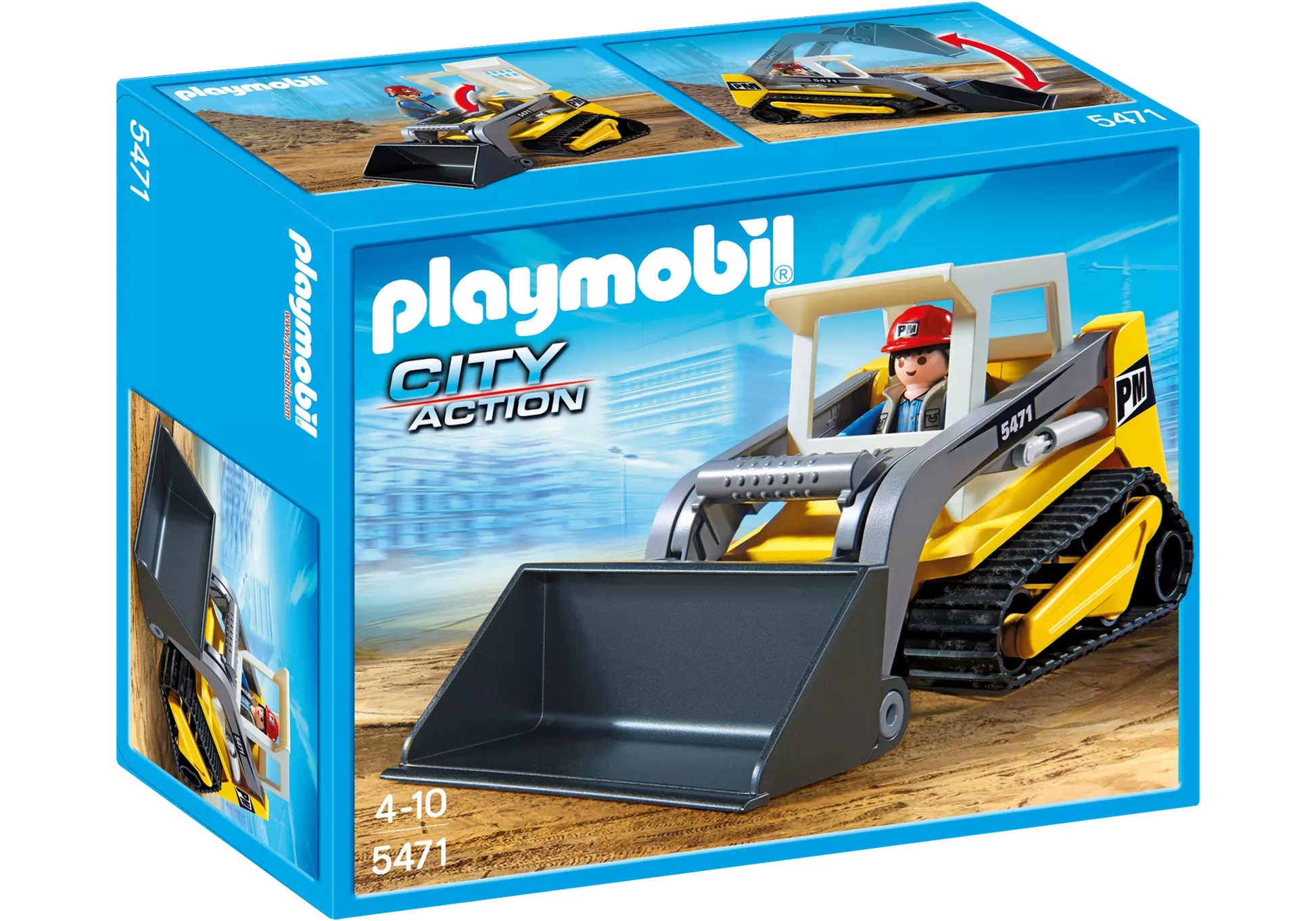 Playmobil 5471 City Action Ketten-Kompaktlader - plegobil