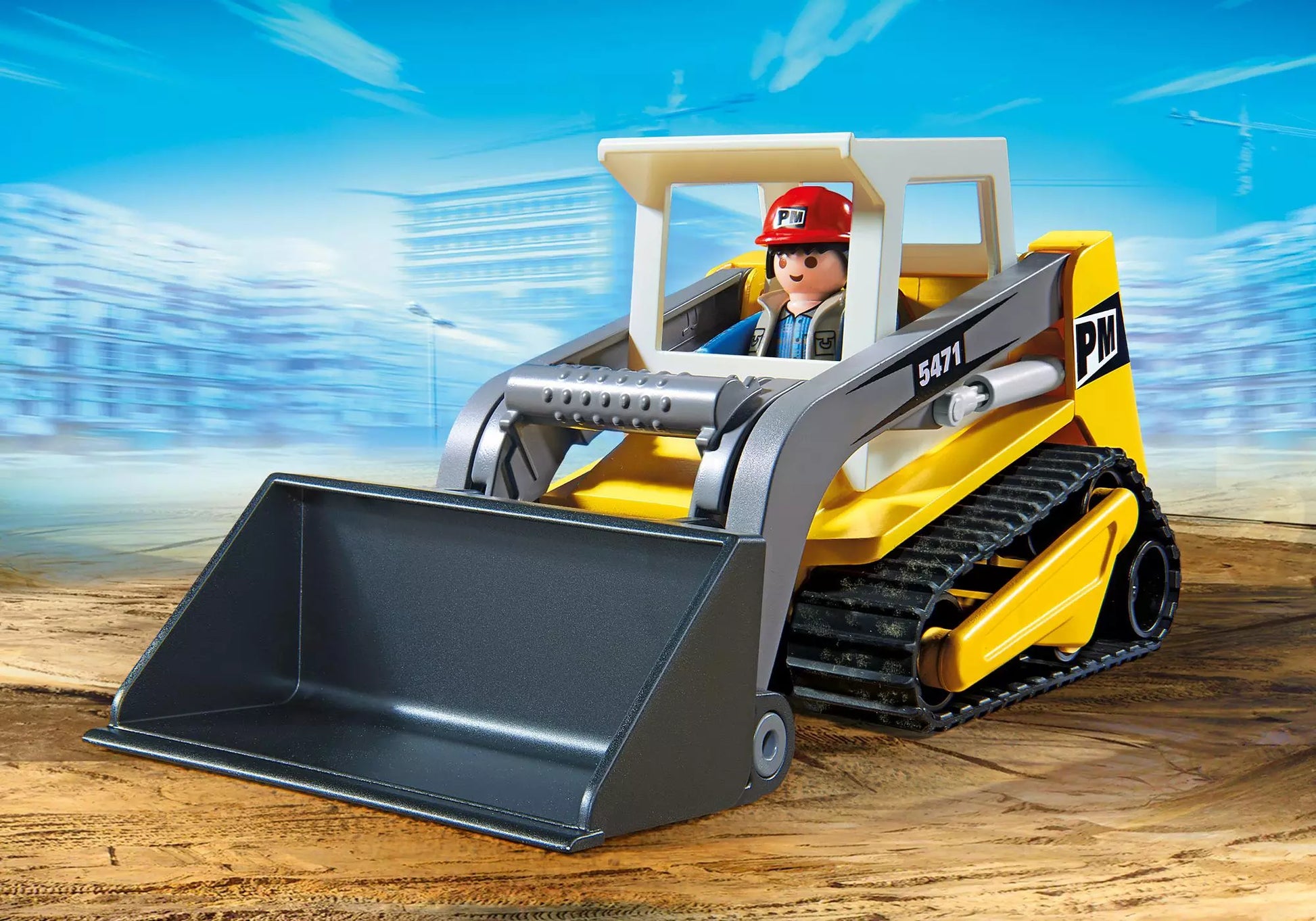 Playmobil 5471 City Action Ketten-Kompaktlader - plegobil