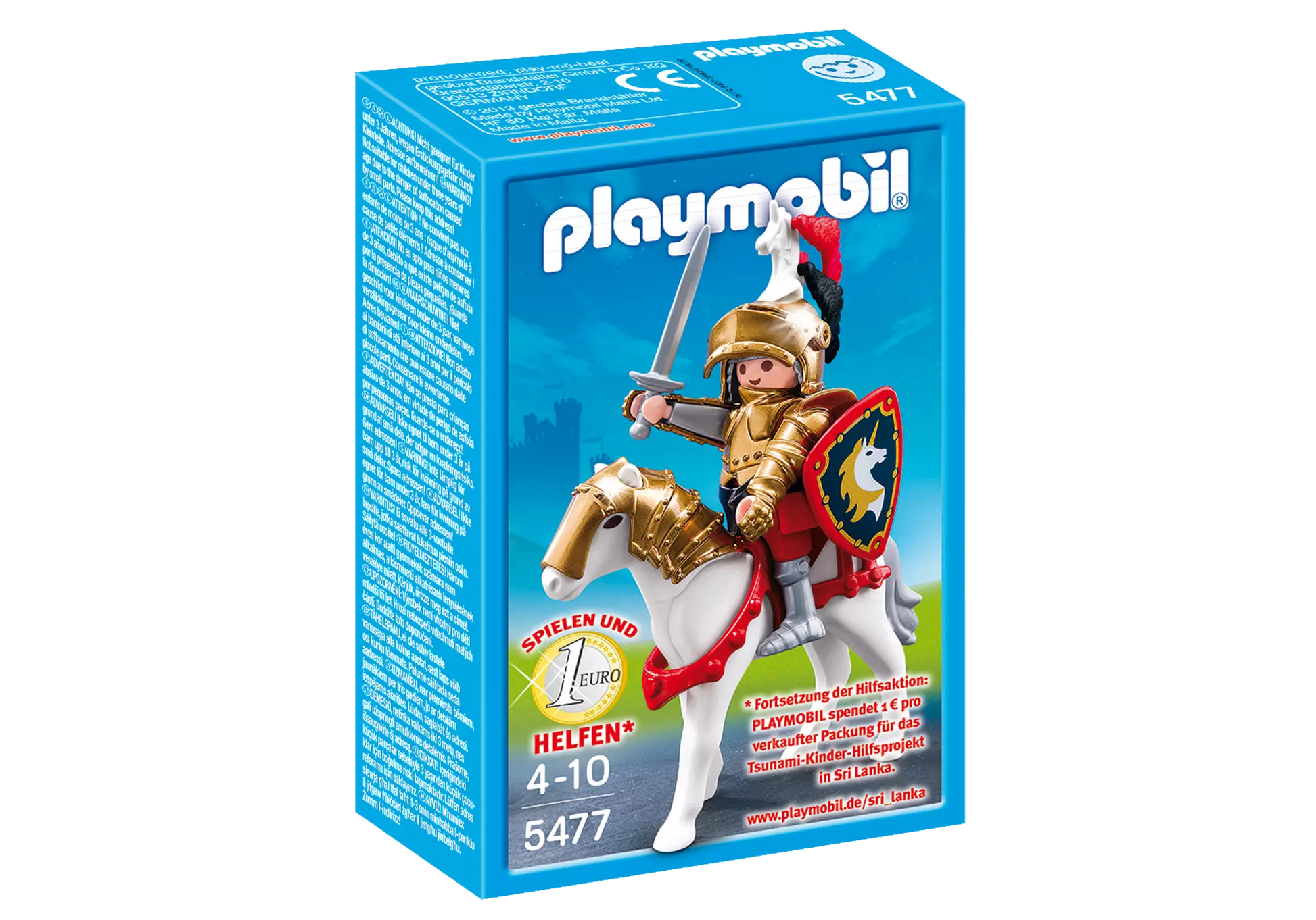 Playmobil 5477 Goldener Ritter Christopher - plegobil