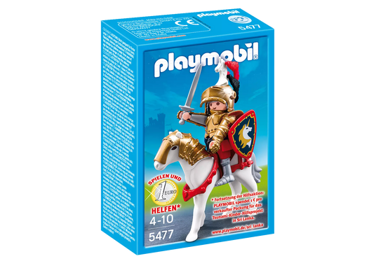 Playmobil 5477 Goldener Ritter Christopher - plegobil