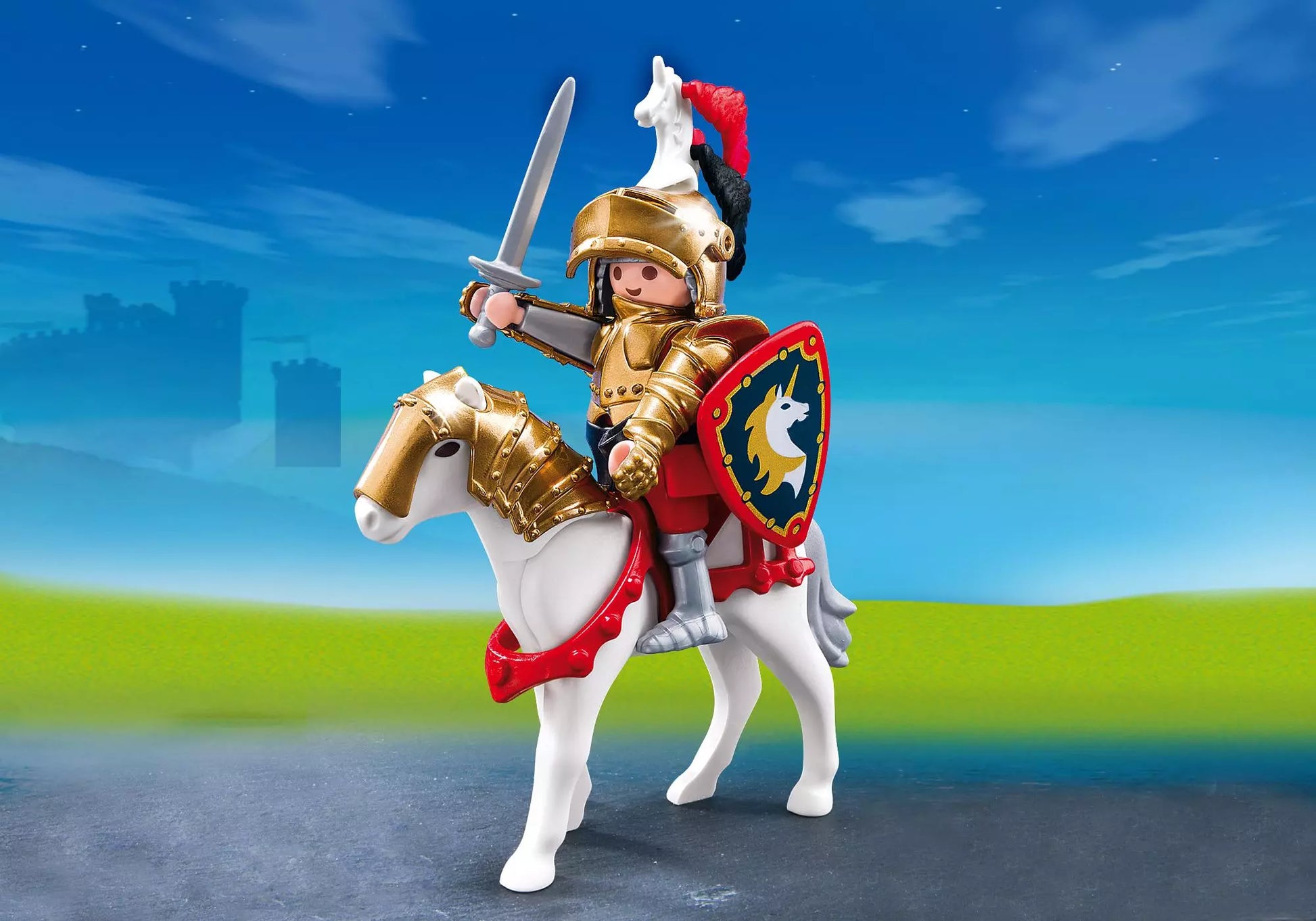 Playmobil 5477 Goldener Ritter Christopher - plegobil