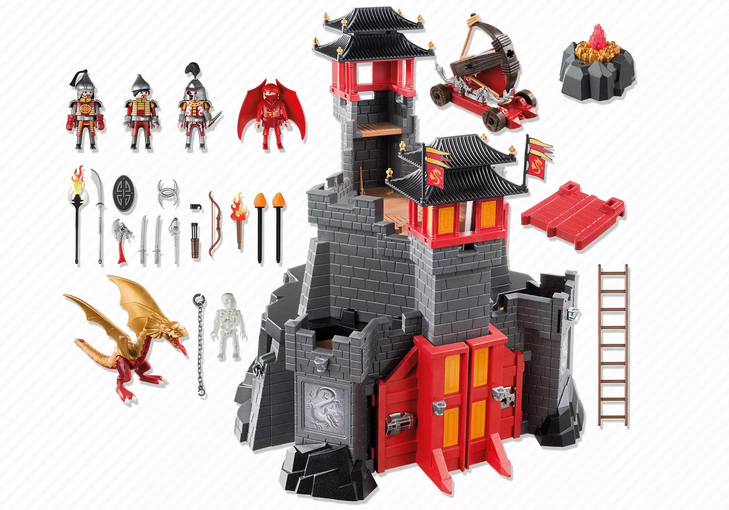 Playmobil 5479 Dragons Große Asia-Drachenburg - plegobil