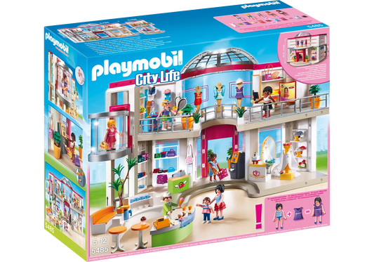 Playmobil 5485 City Life Shopping-Center mit Einrichtung - plegobil