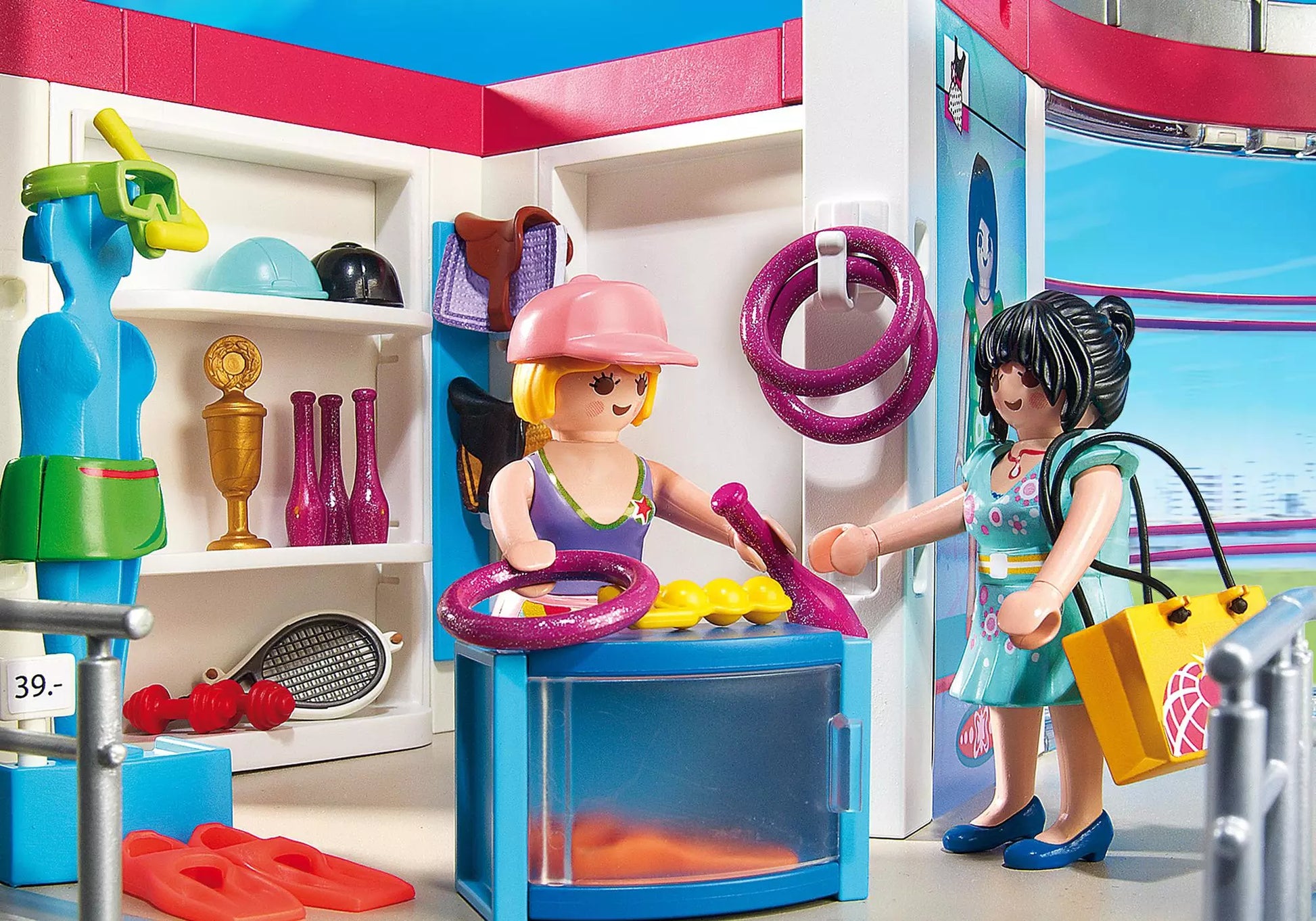 Playmobil 5485 City Life Shopping-Center mit Einrichtung - plegobil