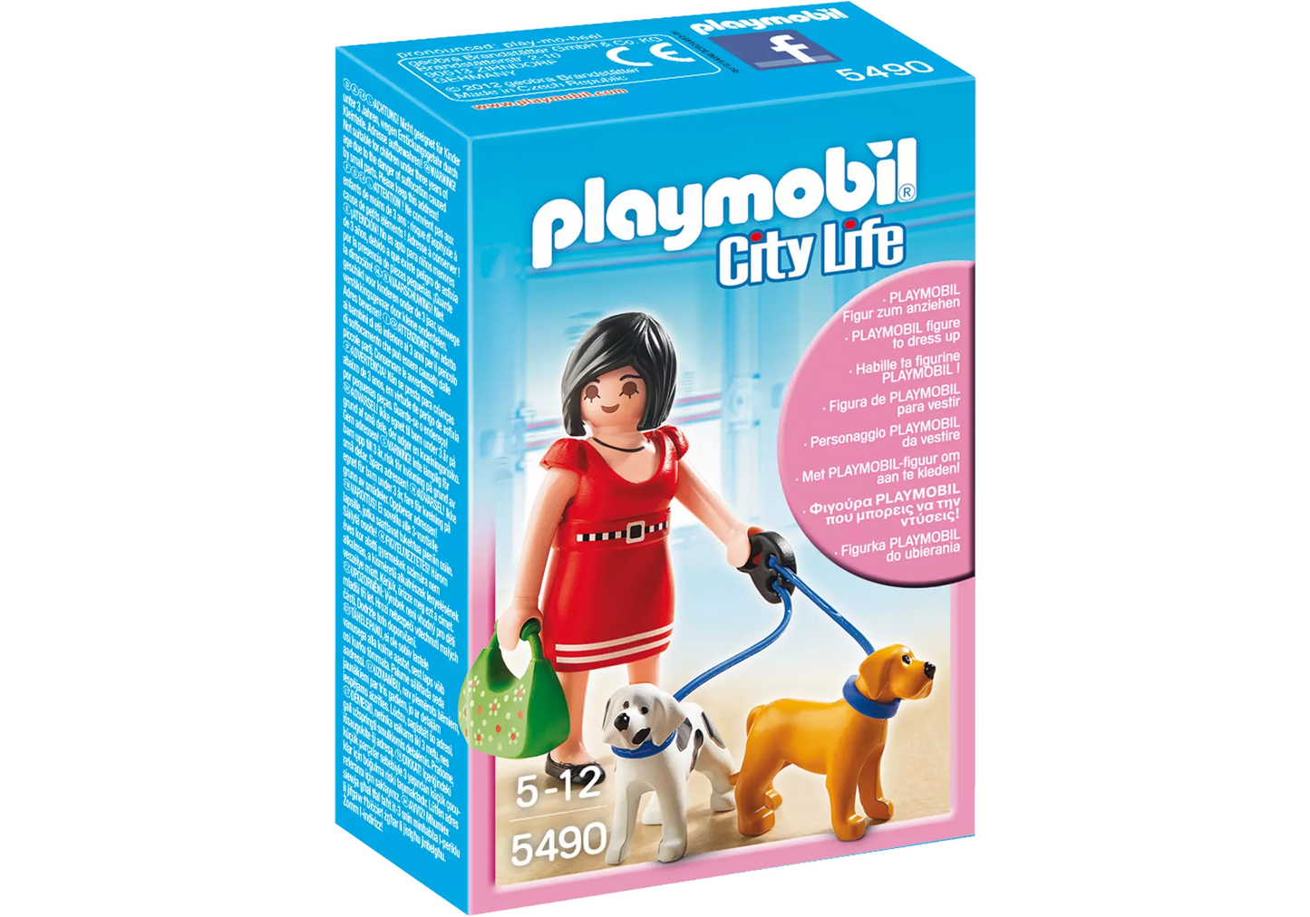 Playmobil 5490 City Life Frau mit Hündchen - plegobil