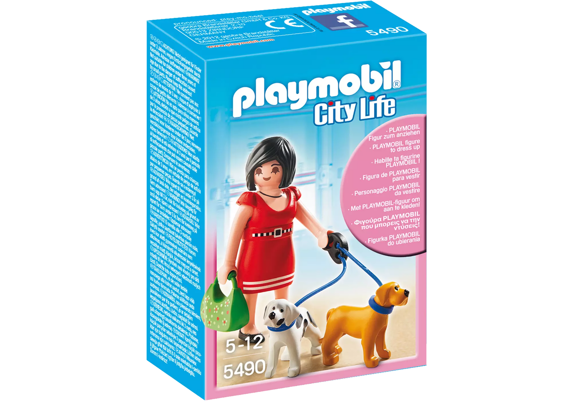 Playmobil 5490 City Life Frau mit Hündchen - plegobil