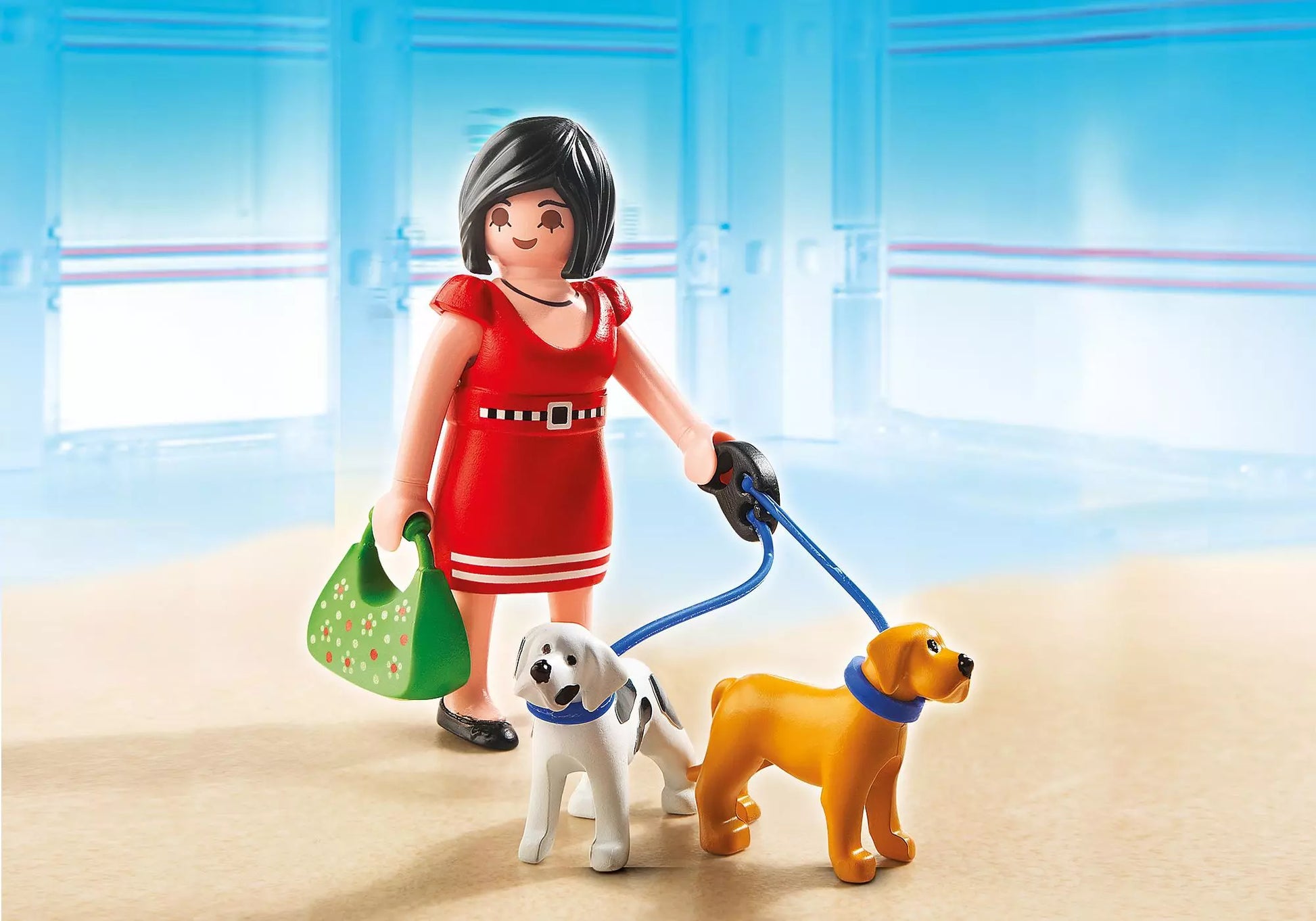Playmobil 5490 City Life Frau mit Hündchen - plegobil