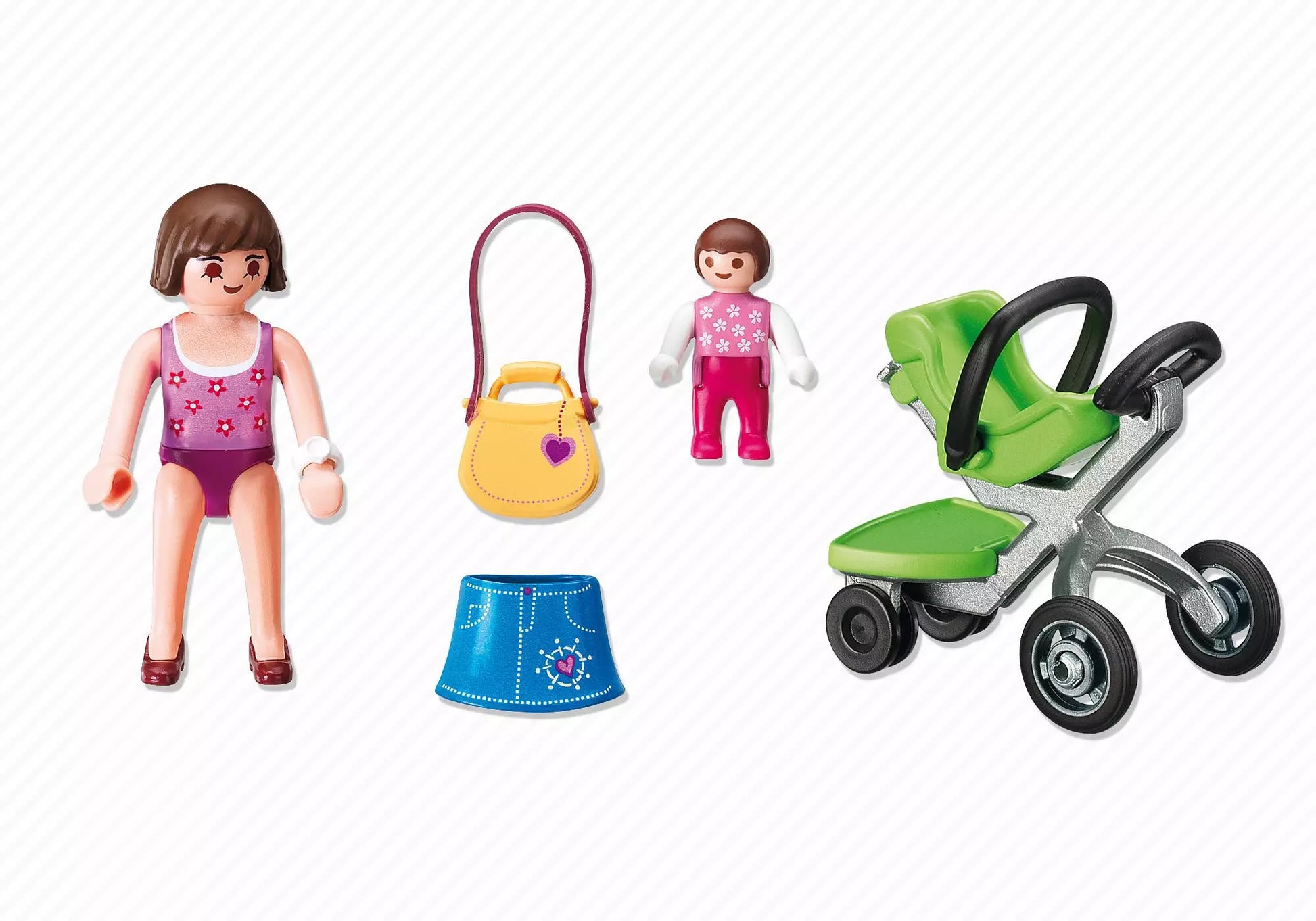 Playmobil 5491 City Life Mama mit Kinderwagen - plegobil