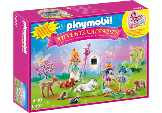 Playmobil 5492 Fairies Adventskalender Einhorngeburtstag im Feenland - plegobil