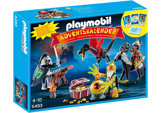 Playmobil 5493 Adventskalender Kampf um den Drachenschatz - plegobil