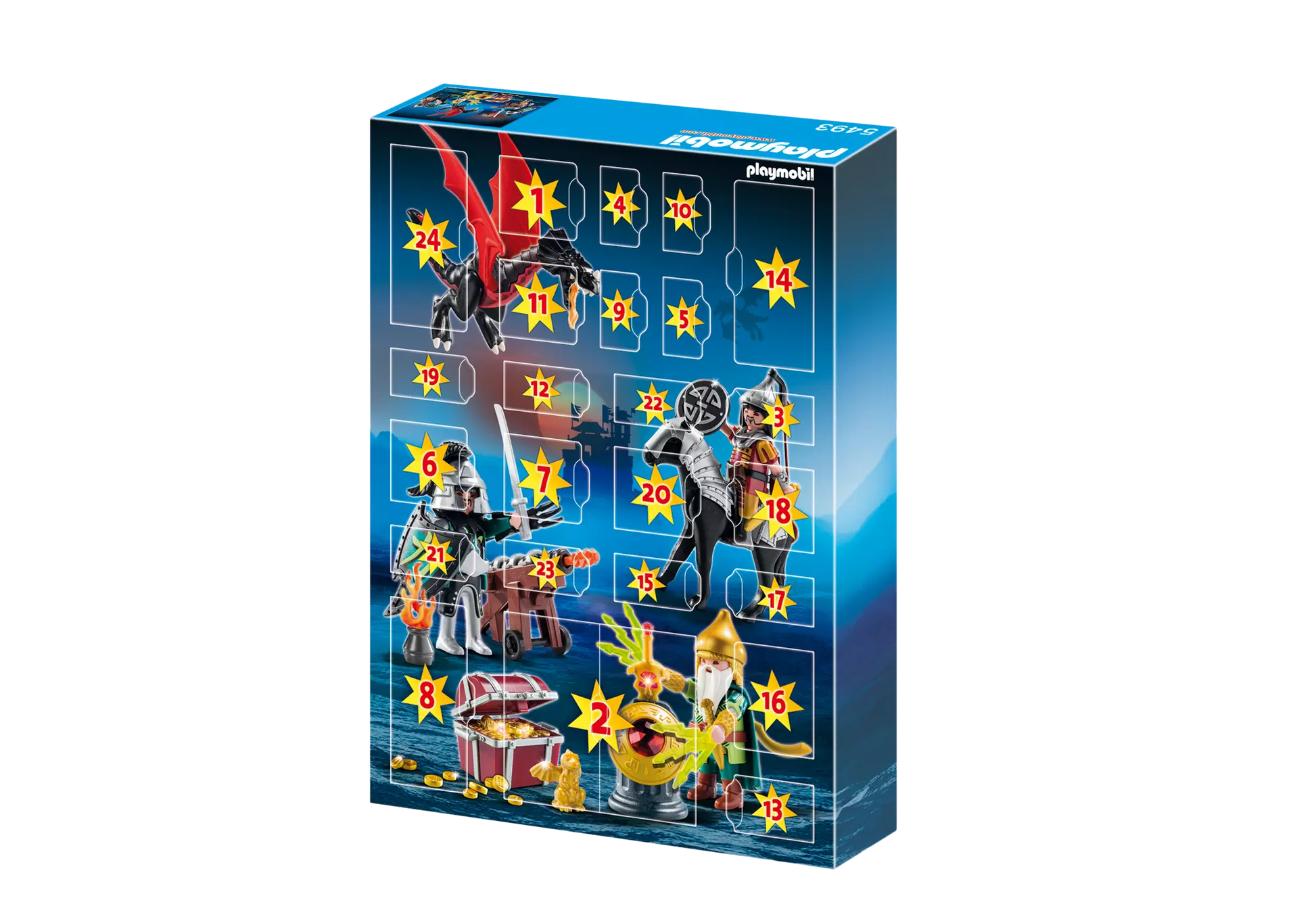 Playmobil 5493 Adventskalender Kampf um den Drachenschatz - plegobil